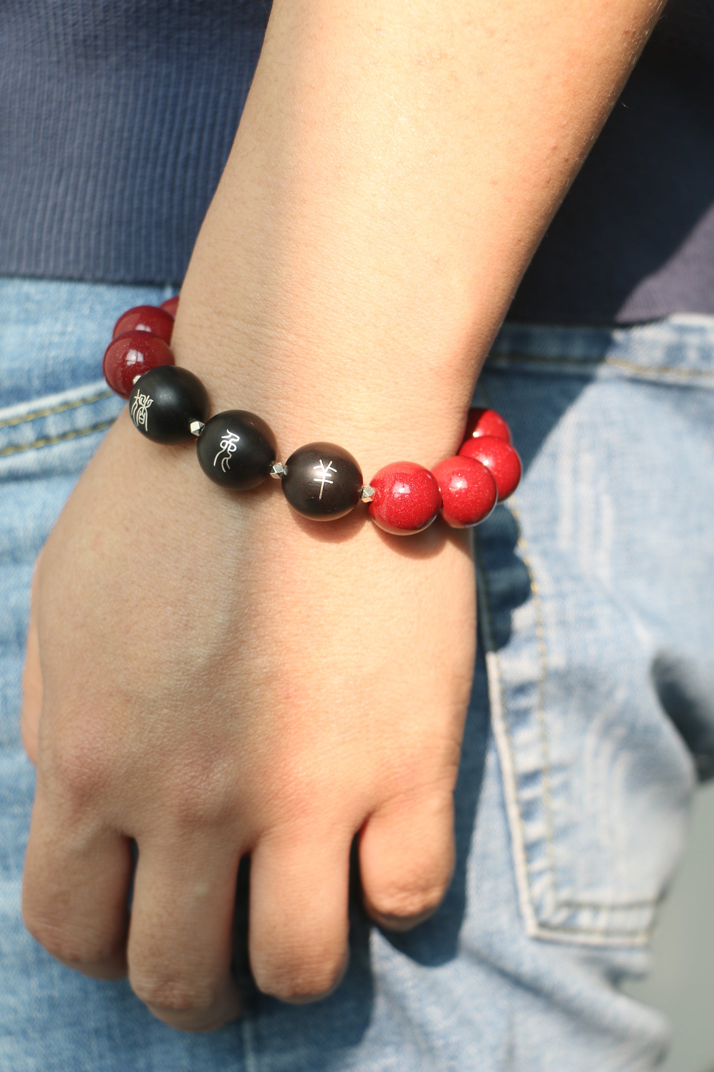 Tai Sui Peace and Good Luck Bracelet for Men & Women - Healing Crystwinity