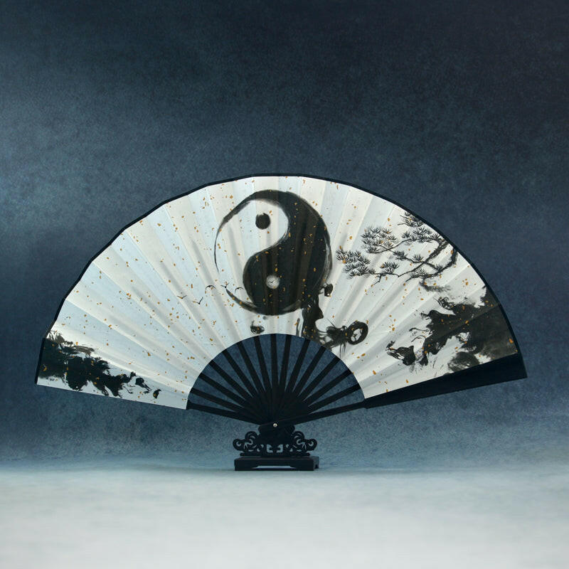 meditation tools yinyang Tai Chi Fan