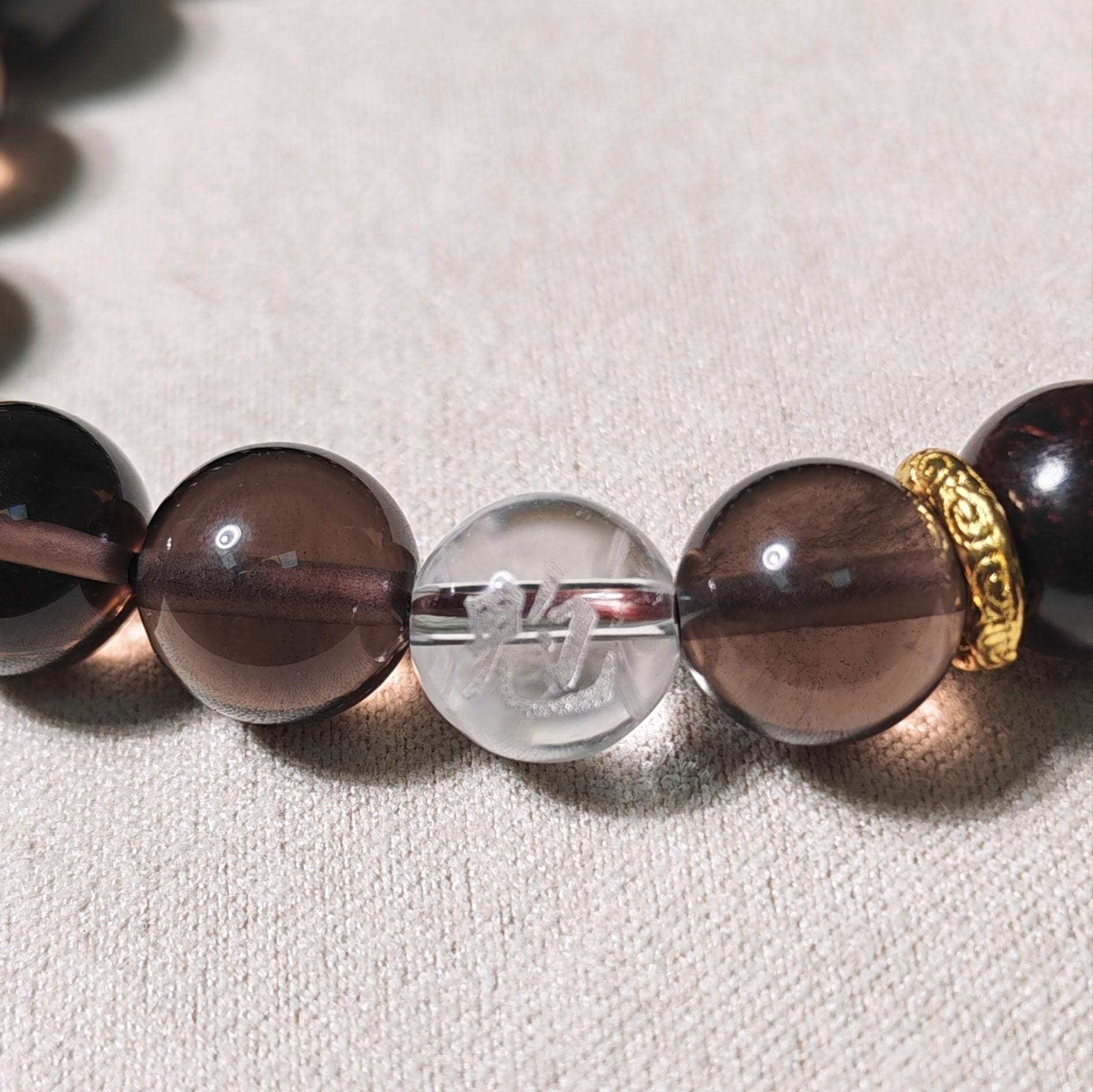 Ben Ming Star Bracelet (Daoist Bei Dou Seven Stars × 12 Zodiacs) - Healing Crystwinity