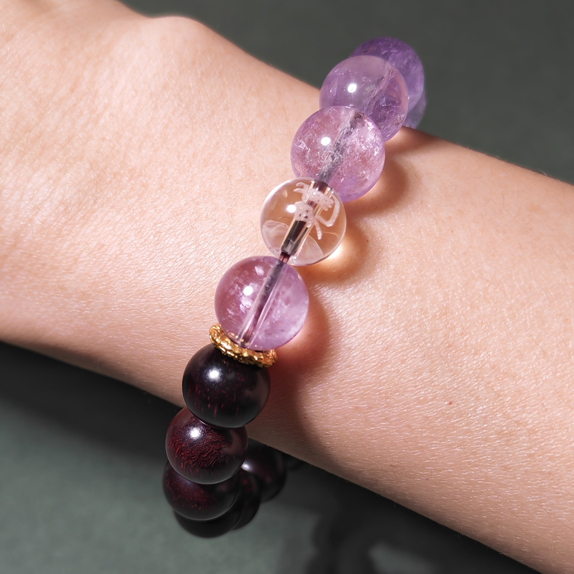 Ben Ming Star Bracelet (Daoist Bei Dou Seven Stars × 12 Zodiacs) - Healing Crystwinity