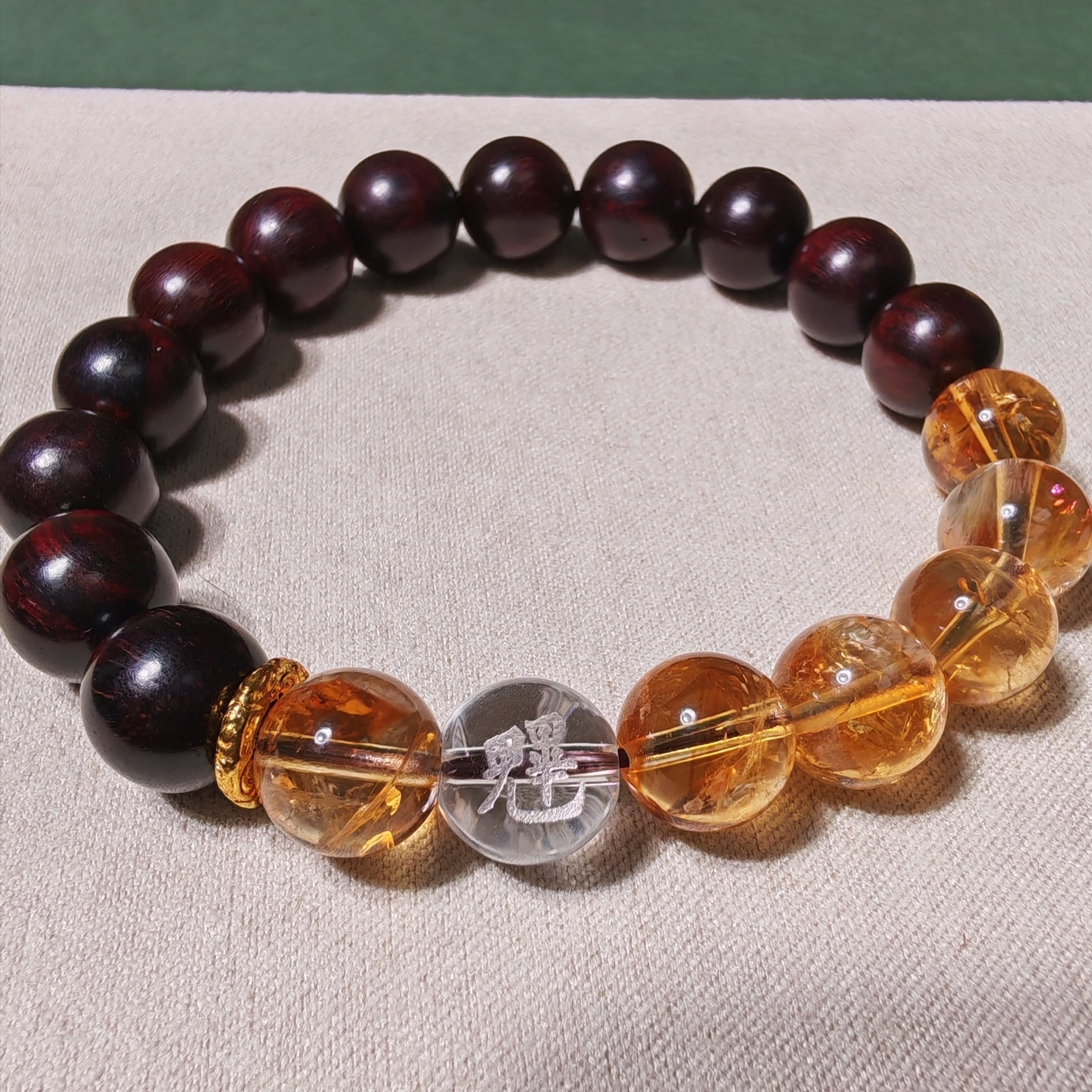 Ben Ming Star Bracelet (Daoist Bei Dou Seven Stars × 12 Zodiacs) - Healing Crystwinity