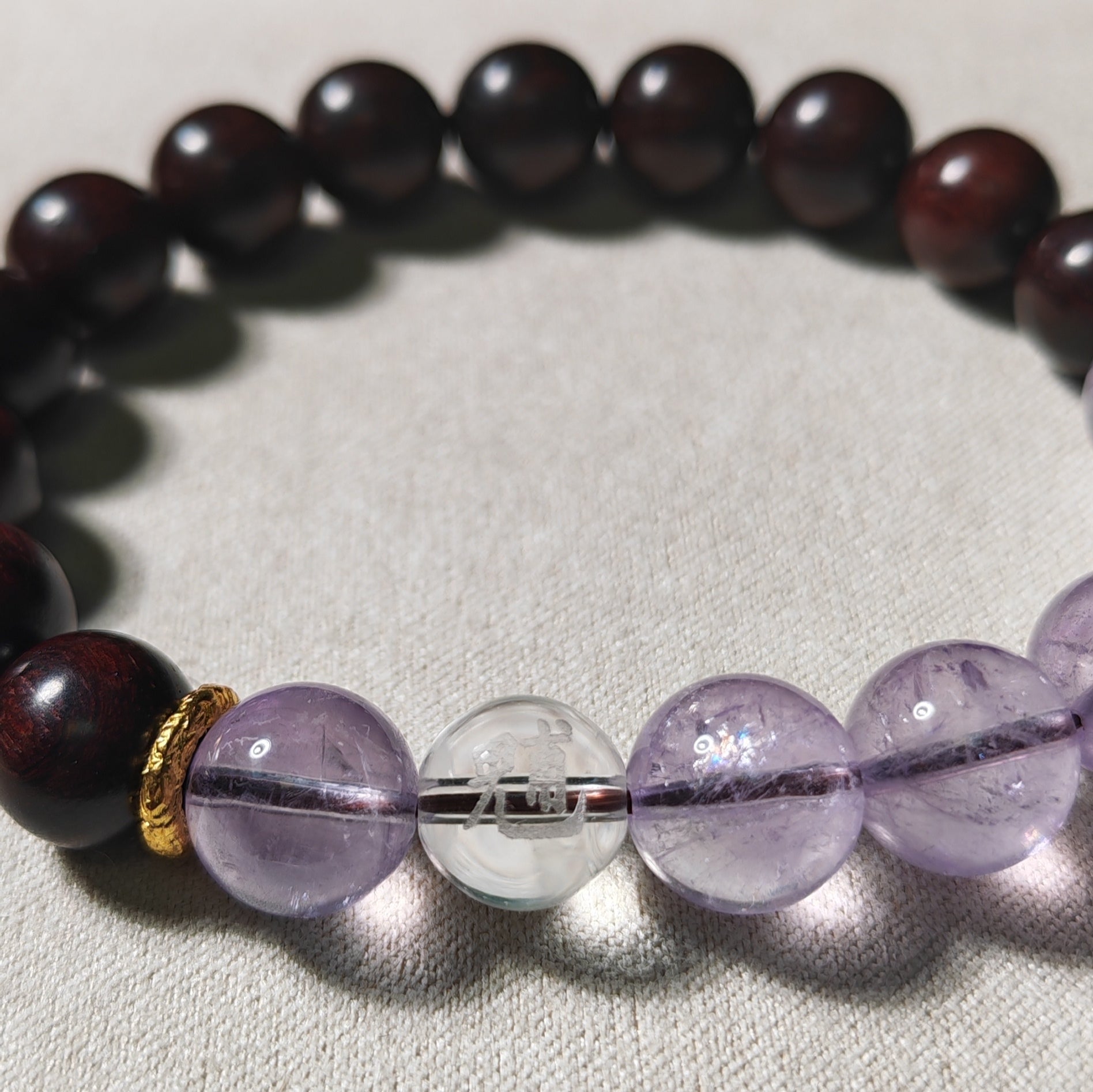 Ben Ming Star Bracelet (Daoist Bei Dou Seven Stars × 12 Zodiacs) - Healing Crystwinity