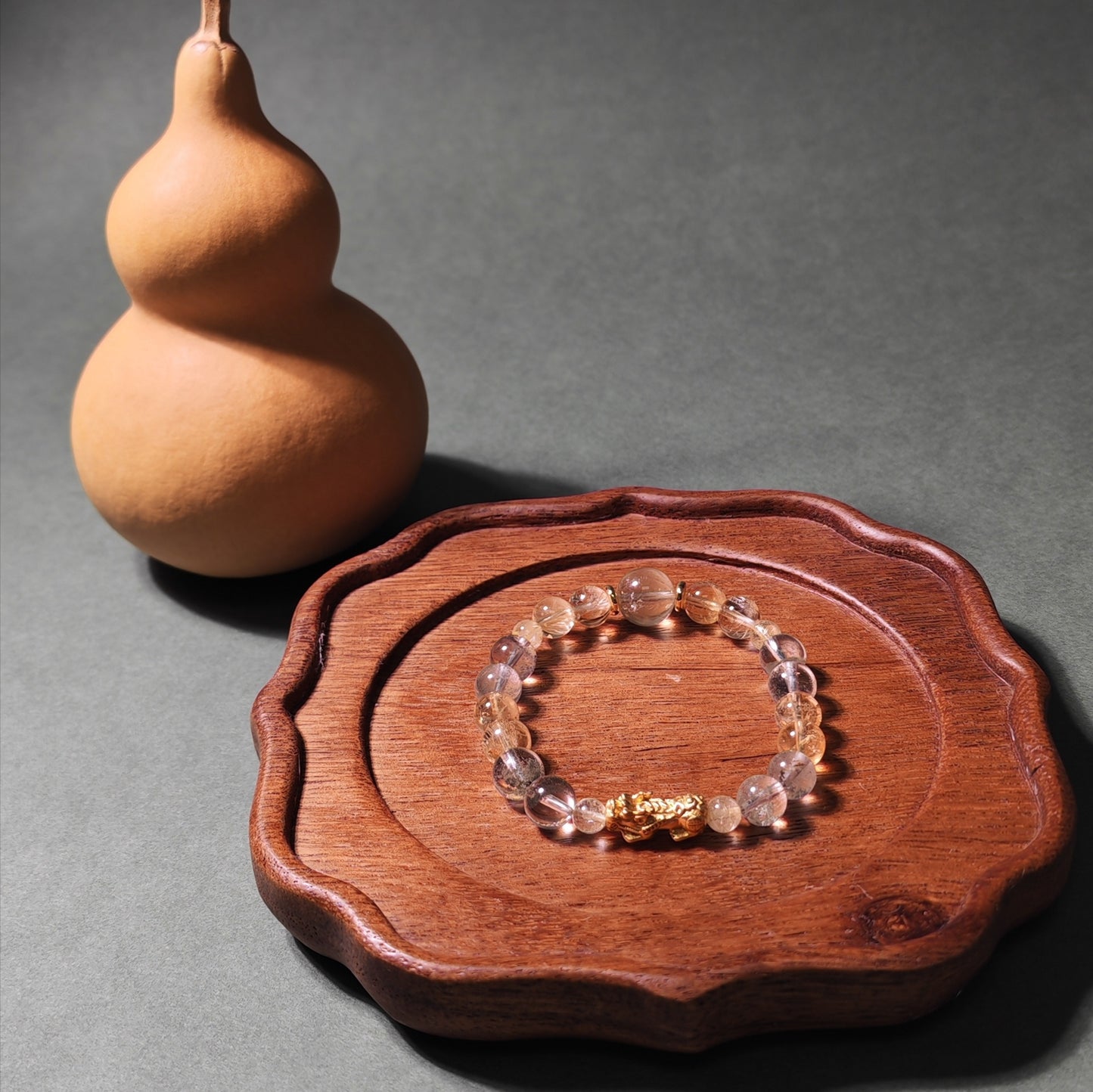 Daoist Wealth Bracelet Collection — Pixiu, Five Gods of Wealth & Moyu Jade - Healing Crystwinity