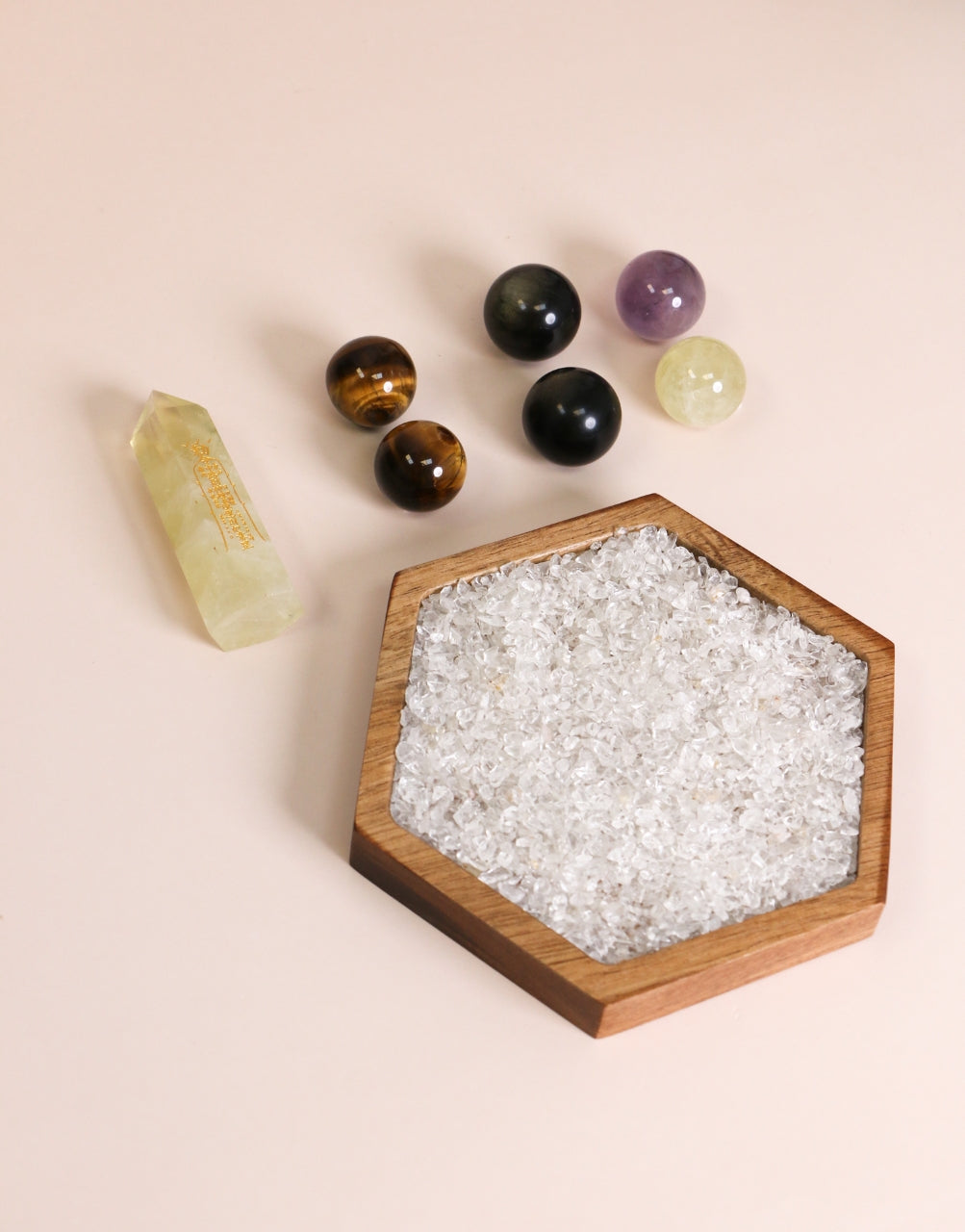 Seven-Star Wealth Feng Shui Grid — Prosperity Crystal Array - Healing Crystwinity