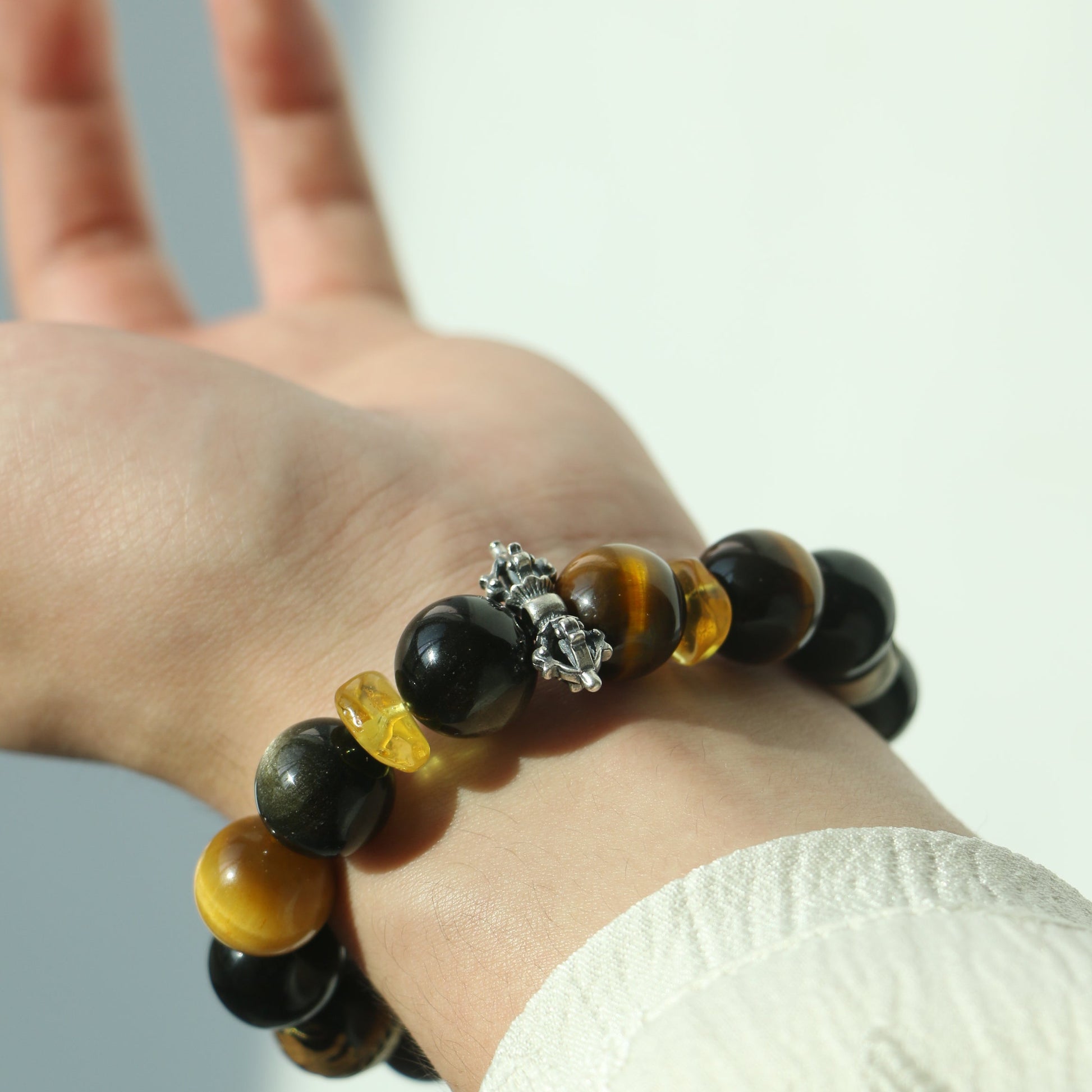 Men's Zodiac Luck Crystal Bracelet - Healing Crystwinity