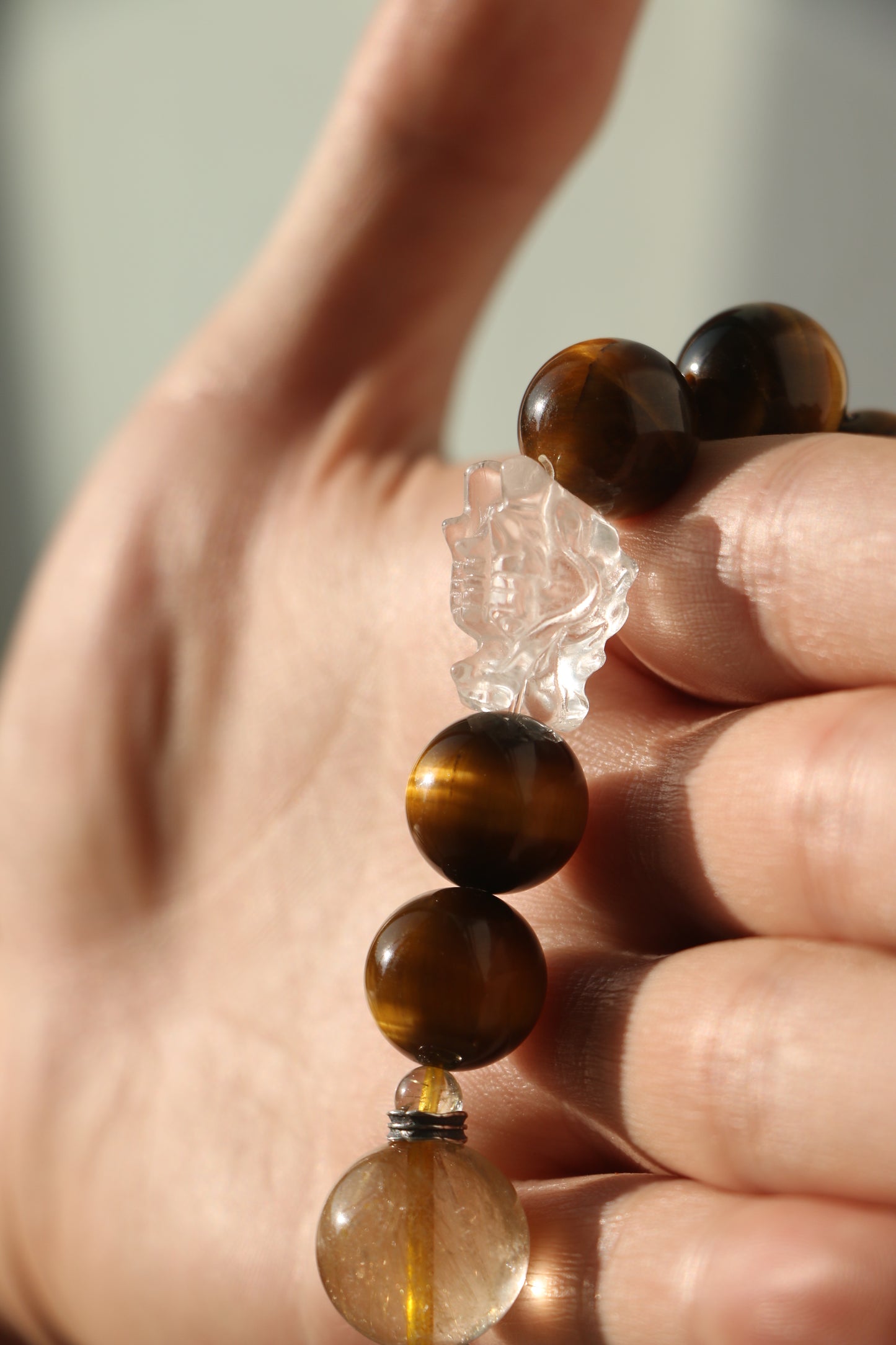 Men's Zodiac Luck Crystal Bracelet - Healing Crystwinity