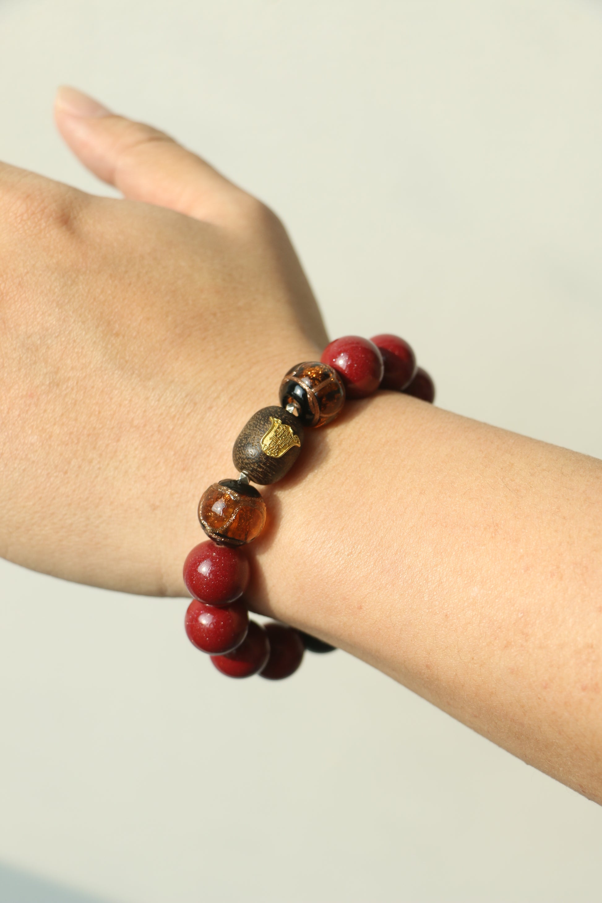 Tai Sui Peace and Good Luck Bracelet for Men & Women - Healing Crystwinity