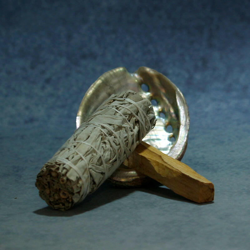 Sage_Palo Santo_Abalone Shell Purification Kit 