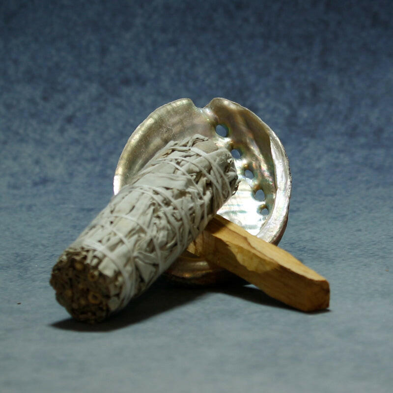 Sage_Palo Santo_Abalone Shell Purification Kit 