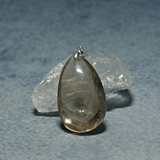 Daily Wear Smoky Quartz Pendant for Negative Energy Cleansing