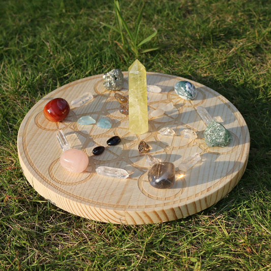 ManifestationCrystal Grid Attract Abundance