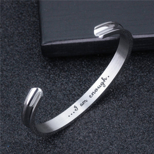 Affirmation Bracelet I Am Enough