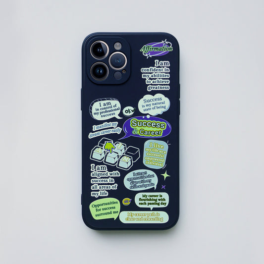 Success & Career Affirmation Phone Case For iPhone 8-16